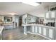 Spacious kitchen with breakfast bar and extra countertop space for dining and entertaining at 34280 Columbine E Trl, Elizabeth, CO 80107