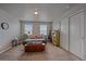 Cozy bedroom with carpet floors and neutral walls provides comfort at 1202 Lance Leaf Ct, Elizabeth, CO 80107