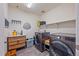 Functional laundry room with wood look flooring and washer and dryer at 1202 Lance Leaf Ct, Elizabeth, CO 80107