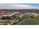 This aerial view showcases a recreation center with a pool, football field, and convenient parking at 4311 Del Rio Ct, Denver, CO 80239