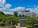 Scenic view of the Denver Botanical Gardens, showcasing the innovative architecture and lush greenery against a vibrant blue sky at 1121 Albion St # 804, Denver, CO 80220