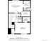 A second floor layout includes a primary bedroom and bedroom with ensuite bathrooms, plus a walk-in closet and laundry at 1344 Royal Troon Dr, Castle Rock, CO 80104