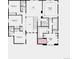 Upstairs floor plan featuring the primary suite, bedrooms, baths, and laundry room at 9329 Russell Cir, Arvada, CO 80007