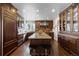 Island kitchen with granite countertops and ample cabinet space at 5320 S Race Ct, Greenwood Village, CO 80121