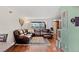 Comfortable living room with natural light and a decorative rug at 5512 S Greenwood St, Littleton, CO 80120