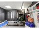 Basement workout room featuring mirrors and exercise equipment at 5512 S Greenwood St, Littleton, CO 80120