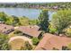 Home with lake access, lush landscaping, and a charming outdoor setting at 4790 W Evans Ave, Denver, CO 80219