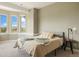 Cozy bedroom with a large window providing views and natural light at 4002 Bell Mountain Dr, Castle Rock, CO 80104