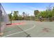 Outdoor basketball court featuring multiple hoops and fenced perimeter for recreation at 9650 Huron St # 12, Thornton, CO 80260