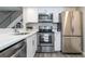 Updated kitchen featuring stainless steel appliances at 10001 E Evans Ave # 72C, Aurora, CO 80247
