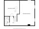 Detailed floor plan showcasing the layout of the basement level of the house at 6330 E Irwin Pl, Centennial, CO 80112