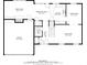 Detailed floor plan showcasing the layout of the main level of the house at 6330 E Irwin Pl, Centennial, CO 80112