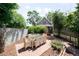 Charming backyard with a patio dining set and a manicured garden, great for outdoor living at 4363 N Raleigh St, Denver, CO 80212