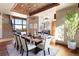 Elegant dining room with high ceilings and large windows at 10370 Grande Vista Ct, Lone Tree, CO 80124