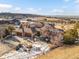 A ranch style home with an attached three car garage, set on a large lot, with a view of the mountains at 10370 Grande Vista Ct, Lone Tree, CO 80124