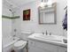 Updated bathroom featuring a shower-tub combination at 1121 Albion St # 210, Denver, CO 80220