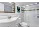 Updated bathroom featuring a shower-tub combination at 1121 Albion St # 210, Denver, CO 80220