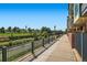 Picturesque view of the building adjacent to the walking path alongside the river at 1401 Wewatta St # 308, Denver, CO 80202