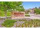 Saddle Rock Community Center entrance with lush landscaping at 22019 E Arbor Dr, Aurora, CO 80016