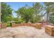 Charming patio featuring stonework that is an ideal outdoor living space at 22019 E Arbor Dr, Aurora, CO 80016