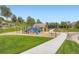 Community playground with slides and recreational area at 22019 E Arbor Dr, Aurora, CO 80016