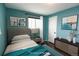 Inviting bedroom with stylish decor, great natural light, and ample space at 5063 W 61St Ave, Arvada, CO 80003