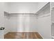 A walk-in closet features shelving at 3401 N Denali St, Aurora, CO 80019