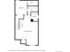 Detailed basement floor plan featuring a recreation room, wet bar, bedroom, bath, utility, and laundry at 3221 Perry St, Denver, CO 80212