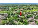 Overhead view of the home nestled among mature trees, highlighting its serene location and neighborhood at 14118 Whitney Cir, Broomfield, CO 80023
