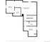 Detailed floor plan showcasing layout with bedrooms, recreation room, utility, hall, and bath at 9567 Juniper Way, Arvada, CO 80007
