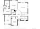 Second floor floorplan showing bedrooms, bathrooms, laundry, and dimensions at 9567 Juniper Way, Arvada, CO 80007