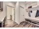 Mudroom with custom built-ins, cubbies, and shoe storage, offering organization at 12685 W Montane Dr, Broomfield, CO 80021