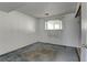 Bedroom featuring a single window, carpet and white walls at 9766 Fillmore St, Thornton, CO 80229