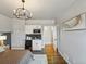Bedroom with a mini bar, microwave, wine cooler, and modern lighting at 4585 Mesa Top Dr, Monument, CO 80132