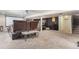 Spacious finished basement with home theater, projector screen, comfortable seating, and stylish decor at 6817 Sequoia St, Frederick, CO 80530