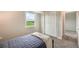 Comfortable bedroom with natural light and scenic views at 404 Raspberry Ln, Monument, CO 80132
