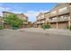 Townhome exteriors with attached garages at 12856 King St, Broomfield, CO 80020