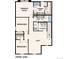 Upper level floor plan with owner's suite, two bedrooms, and laundry at 19088 E 94Th Pl, Commerce City, CO 80022