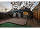 Backyard featuring brick patio and brick building at 374 S Lincoln St, Denver, CO 80209