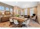Dining and living room combination boasting great natural light at 2429 S Orchard St, Lakewood, CO 80228