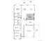Detailed floor plan showcasing the layout of a home with bedrooms, kitchen, and garage at 9091 Telluride Ct, Commerce City, CO 80022