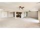 Open basement area features recessed lighting and a finished kitchen space with stainless appliances at 1905 Graphite Ct, Castle Rock, CO 80108