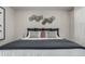 Bright bedroom with a king-size bed and stylish decor at 1126 S Yampa St, Aurora, CO 80017