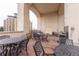 A rooftop patio with multiple seating areas and outdoor grills perfect for entertaining at 975 N Lincoln St # 10A, Denver, CO 80203