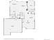 Main level floor plan showcasing the kitchen, living room, garage, and other living spaces at 16333 Prairie Farm Cir, Parker, CO 80134