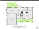 Main level floor plan featuring kitchen, living room, garage, and deck at 4670 E Euclid Cir, Centennial, CO 80121