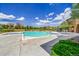 Enjoy community living with a spacious pool surrounded by lush landscaping and clear blue skies at 4027 E 98Th Pl, Thornton, CO 80229