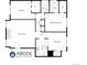 Detailed floor plan showing layout of rooms at 3855 S Monaco St # 166, Denver, CO 80237