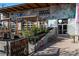 Outdoor patio area with seating and plants at 3116 N Gilpin St, Denver, CO 80205