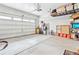 Spacious two-car garage with ample storage space at 2395 S Troy Ct, Aurora, CO 80014